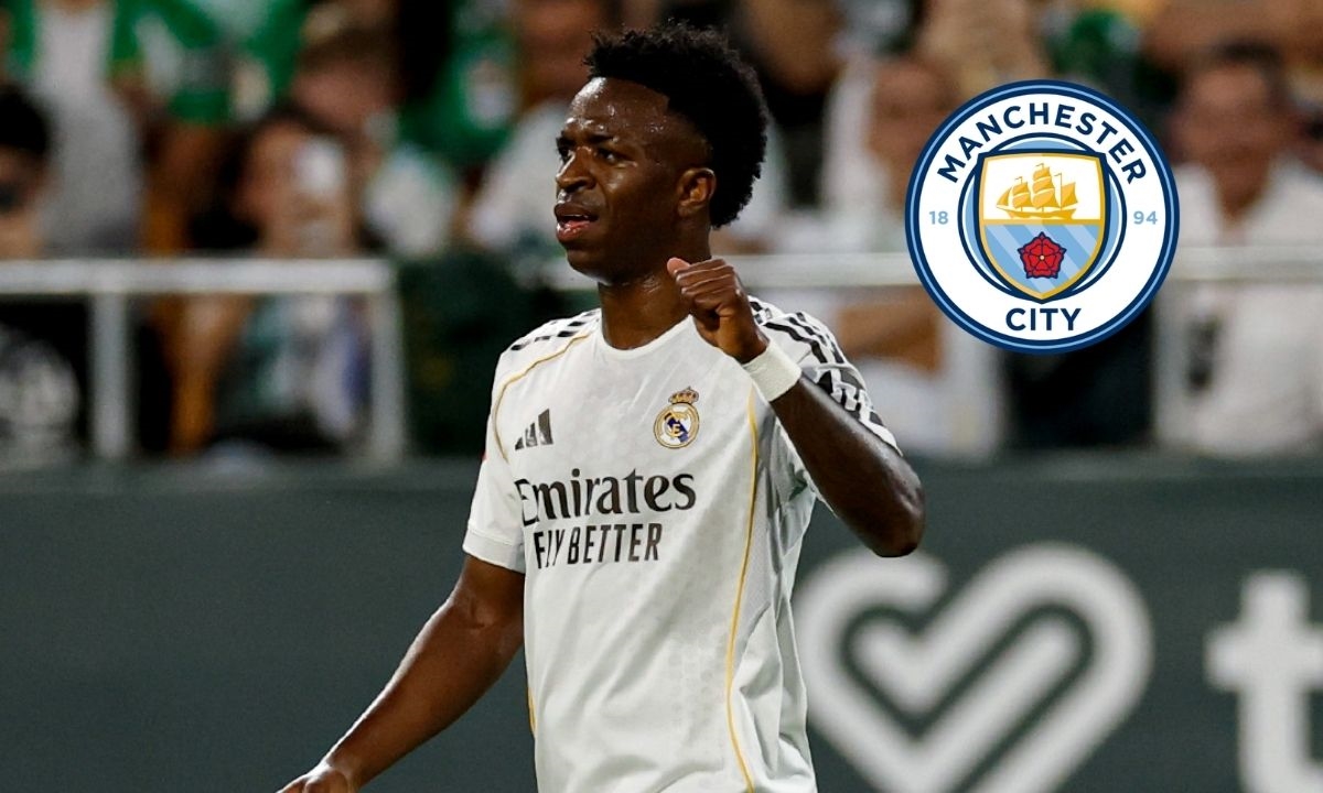 Manchester City mira contratação de Vini Jr. após impasse com o Real Madrid