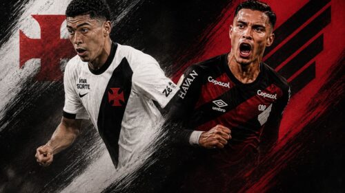 Vasco e Athletico-PR duelam com forte presença colombiana em campo