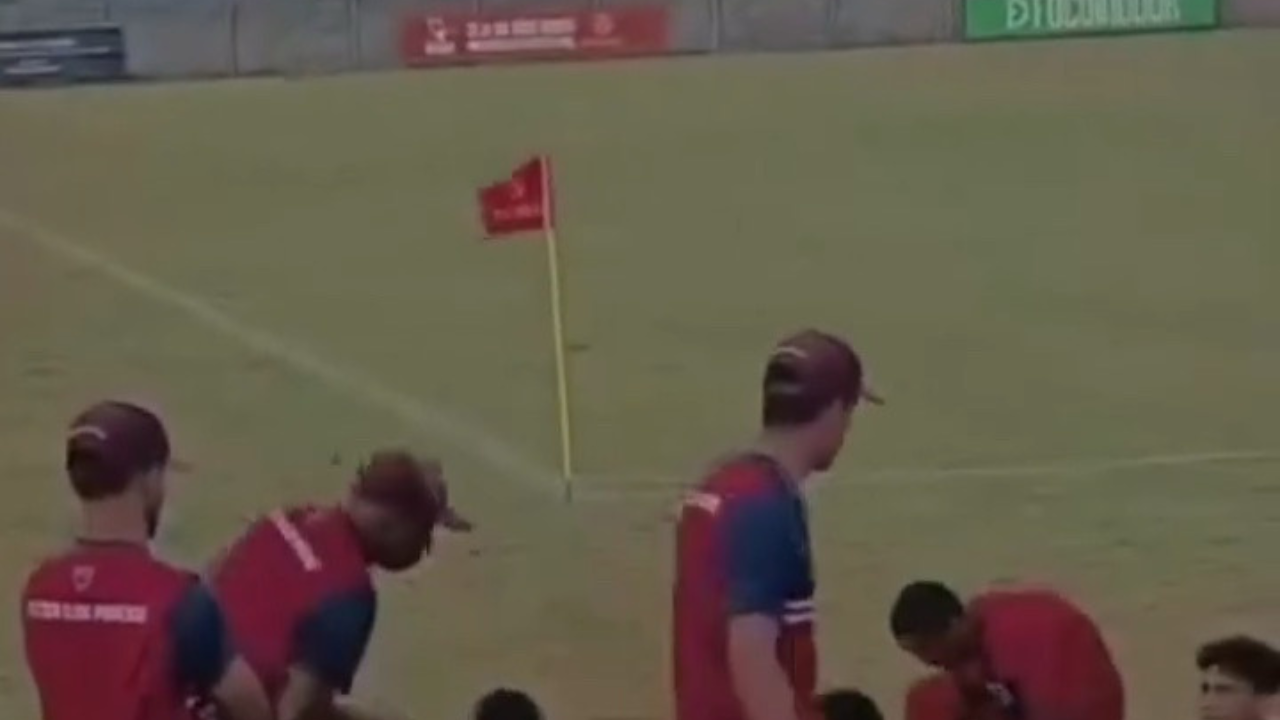 Treinador do Sub-15 é flagrado xingando atletas em jogo decisivo do Campeonato Goiano
