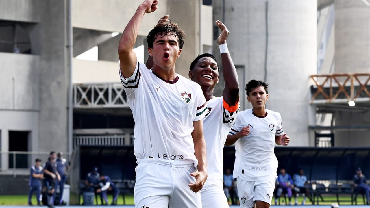 Fluminense Sub-17 domina Botafogo e mantém briga acirrada pela liderança no Carioca