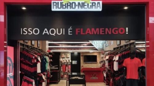 Clube com mais lojas oficiais no Brasil em 2026: Flamengo domina o ranking