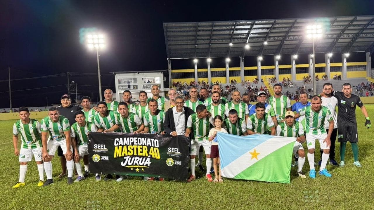 Campeonato Masters 40 agita Cruzeiro do Sul com oito equipes em disputa
