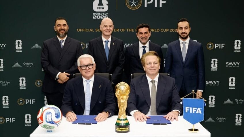 Fifa e Fundo Saudita firmam parceria inédita para a Copa do Mundo de 2026