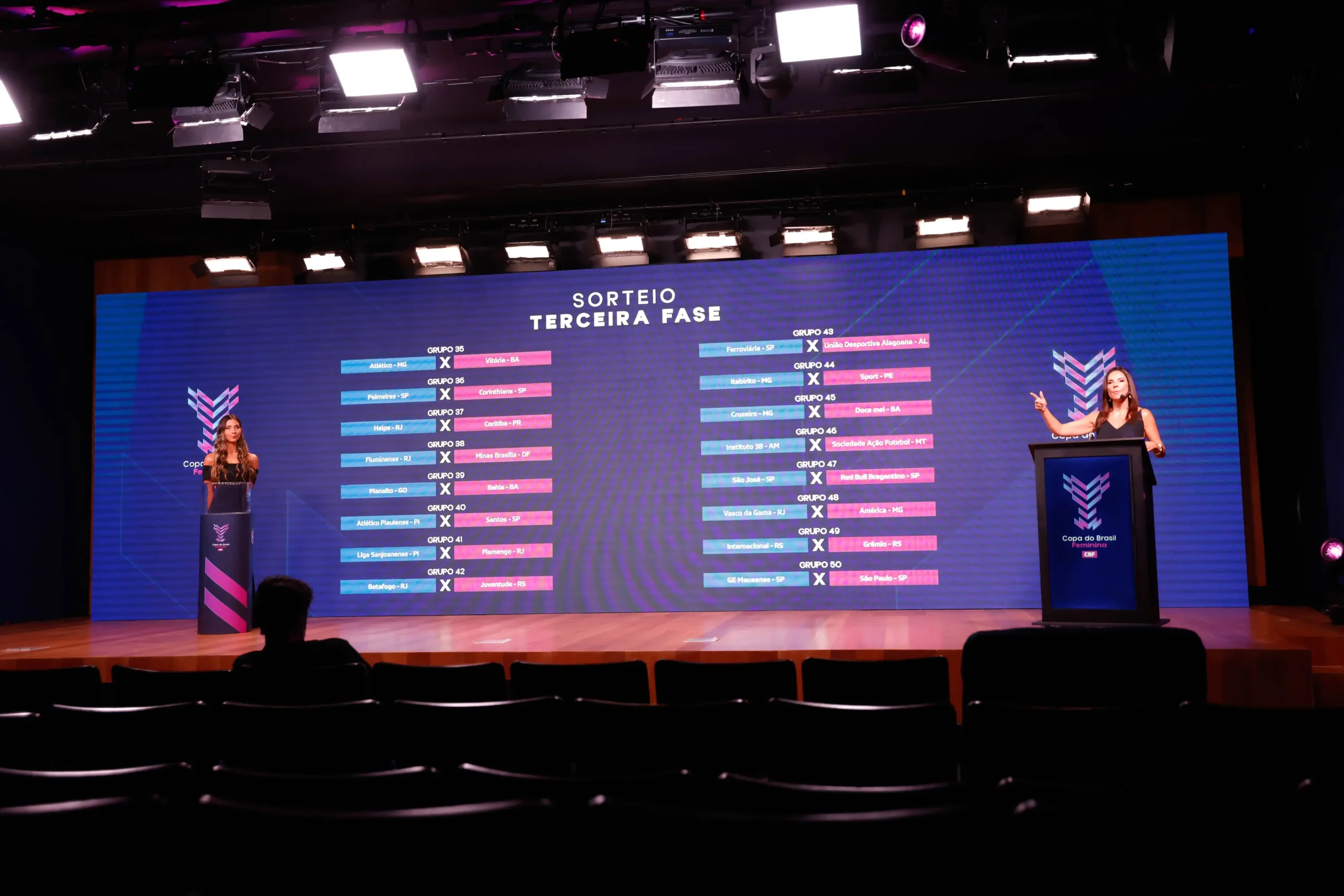 CBF define confrontos da terceira fase da Copa do Brasil Feminina com clássicos eletrizantes