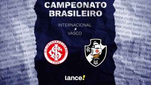 Internacional e Vasco se enfrentam buscando vaga no G-6 do Brasileirão