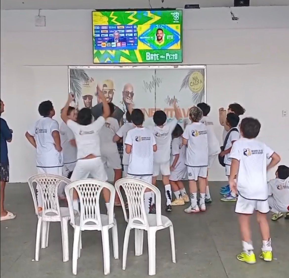 Neymar Jr. na Copa do Mundo 2026 agita escolinha do Santos em Manaus