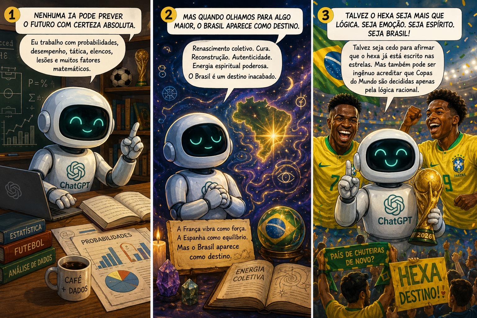 Brasil e a Copa do Mundo de 2026: entre estatísticas e energias que vão além do futebol