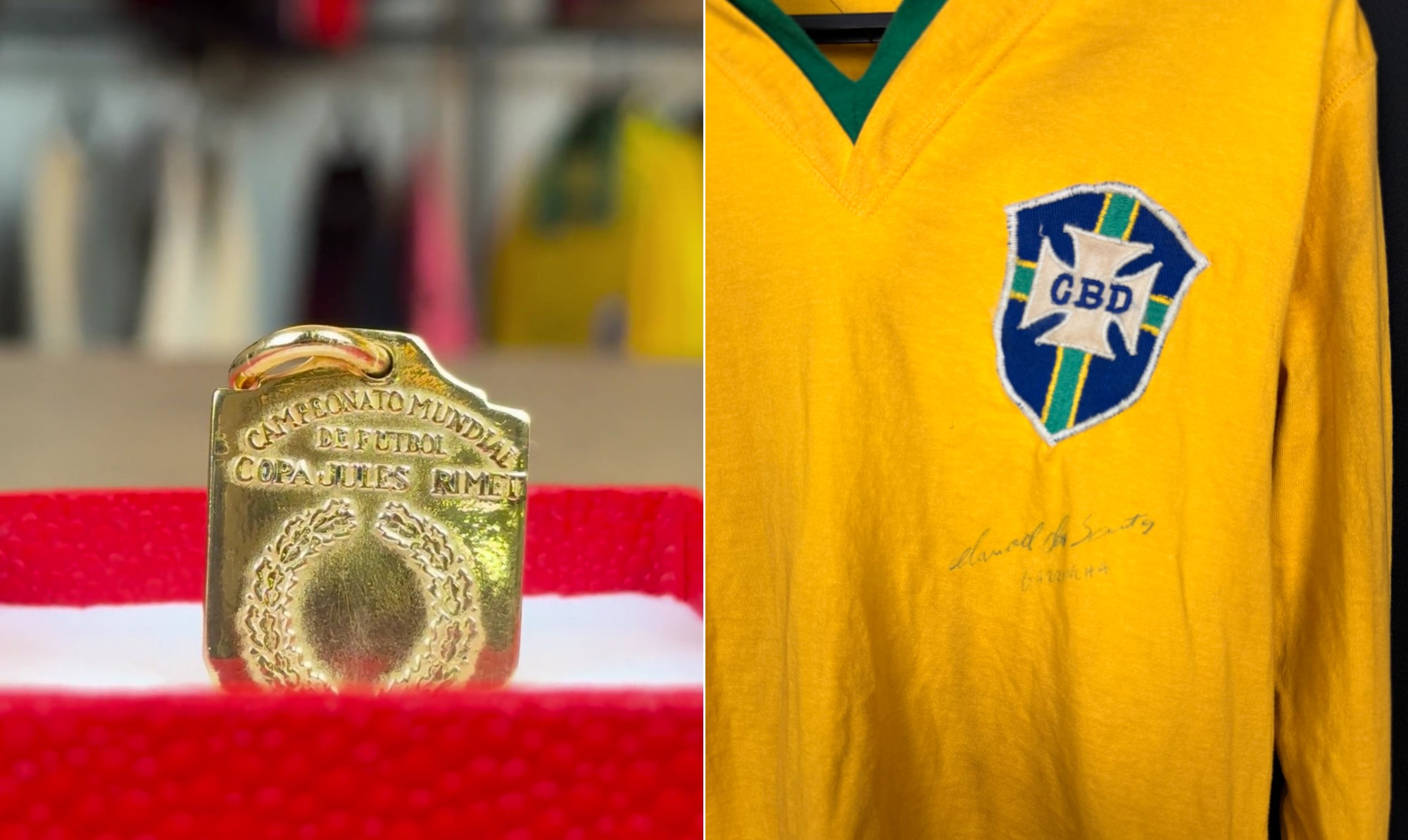 Peças Históricas do Futebol Brasileiro São Vendidas por R$ 600 mil em Leilão Exclusivo