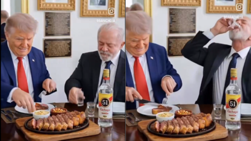 Encontro entre Lula e Trump vira vídeo hilário e mostra bastidores inusitados
