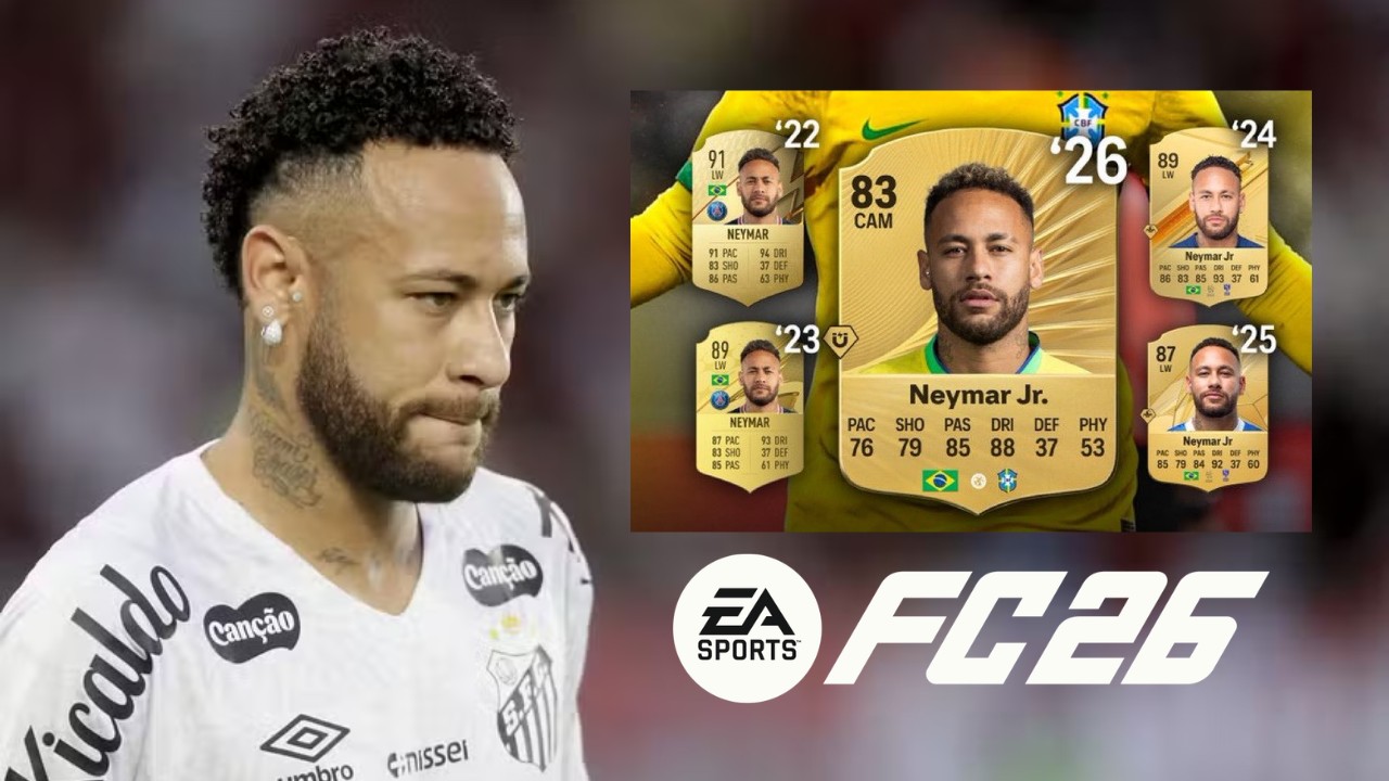 Neymar retorna ao EA FC 26 com a Seleção Brasileira para a Copa do Mundo