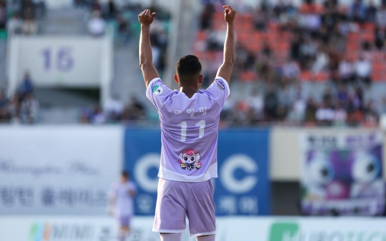 Airton brilha na K-League 1 e se destaca como artilheiro do Anyang em 2026
