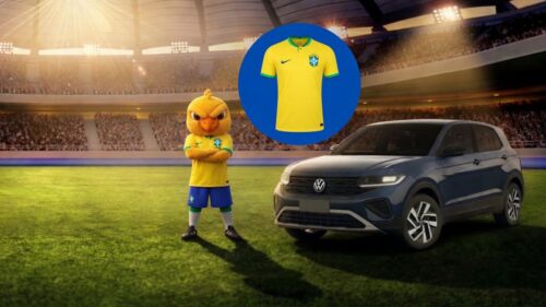 Volkswagen lança campanha com T-Cross edição especial para torcedores do hexa