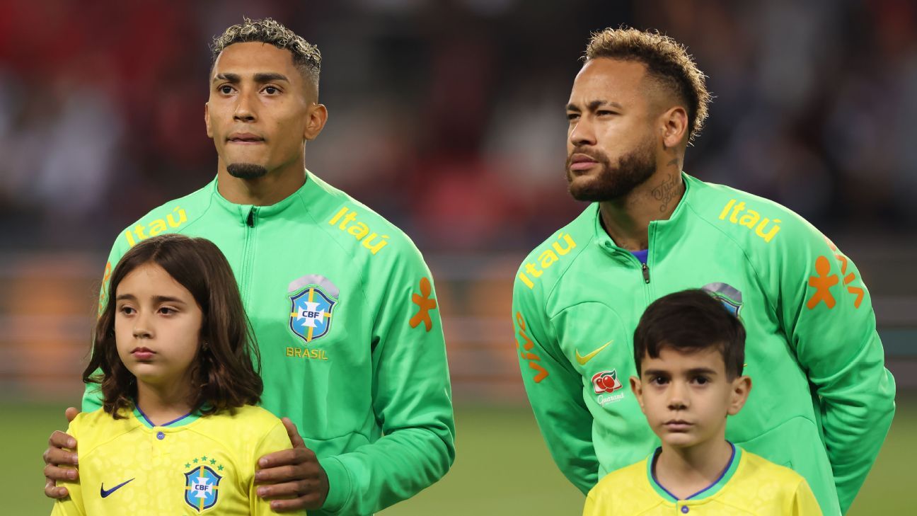 Raphinha destaca Neymar como peça-chave para o hexa da Seleção Brasileira em 2026