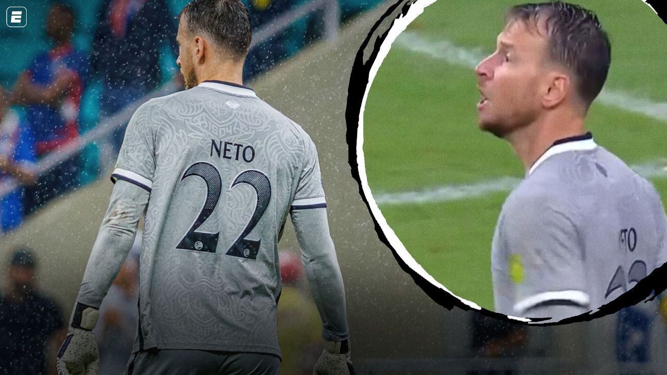 Expulsão de Neto complica Botafogo após derrota para Bahia no Brasileirão