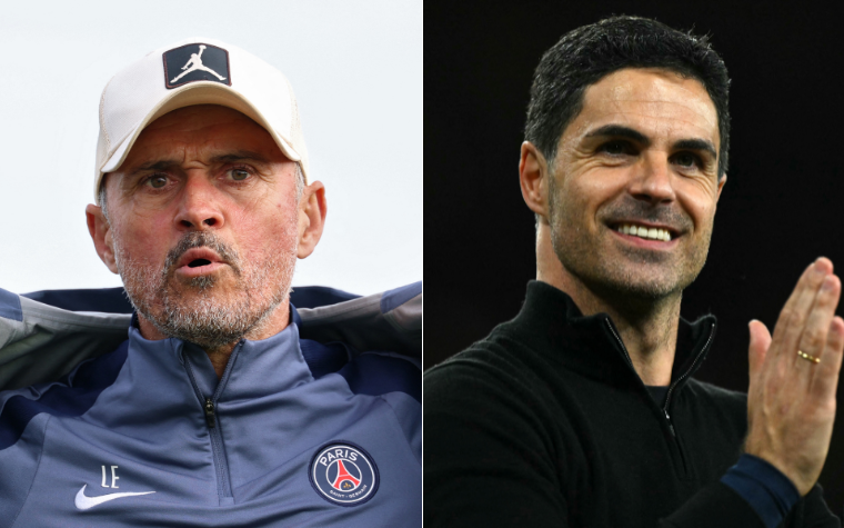 Final da Champions: Luis Enrique e Arteta duelam por glória e legado no futebol europeu