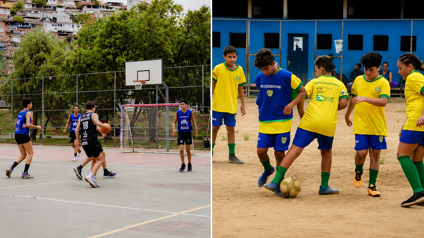 Inscrições Abertas para Projetos Gratuitos de Futebol e Basquete em BH