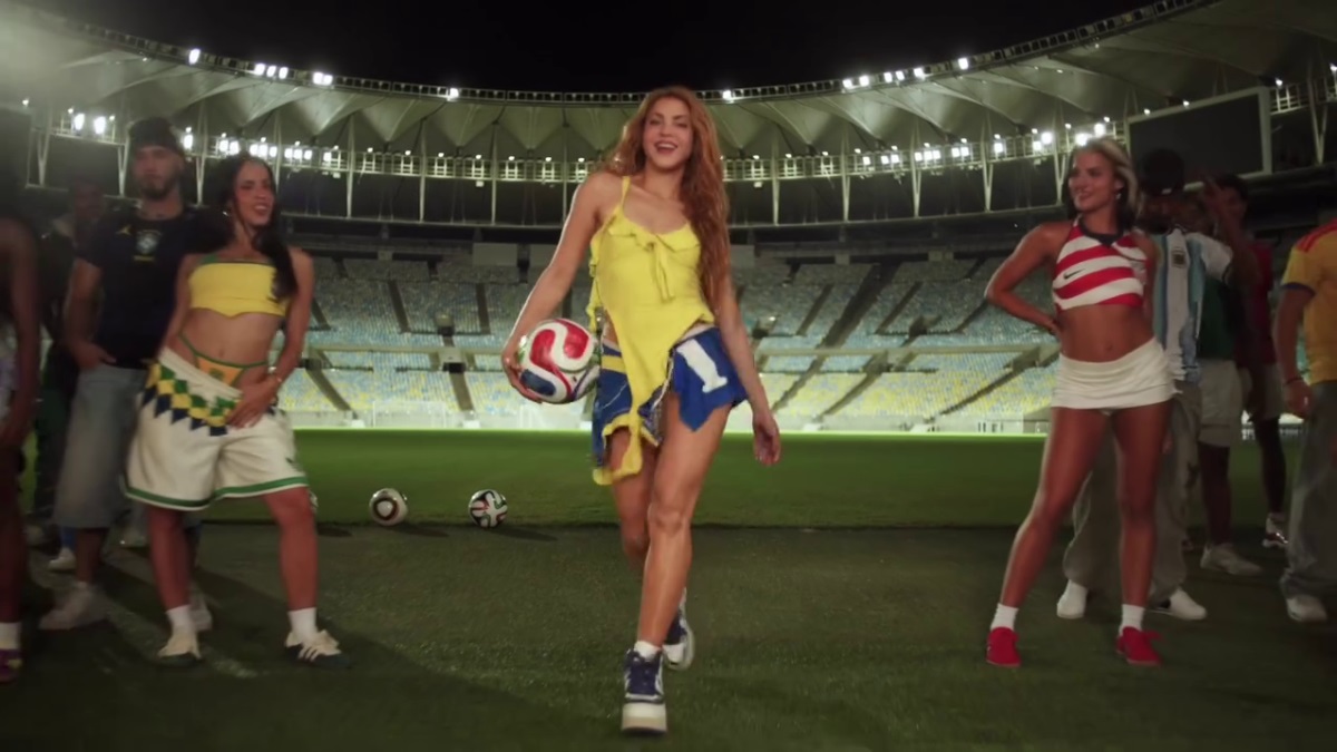 Shakira lança “Dai Dai”, música oficial da Copa do Mundo FIFA 2026 com Burna Boy