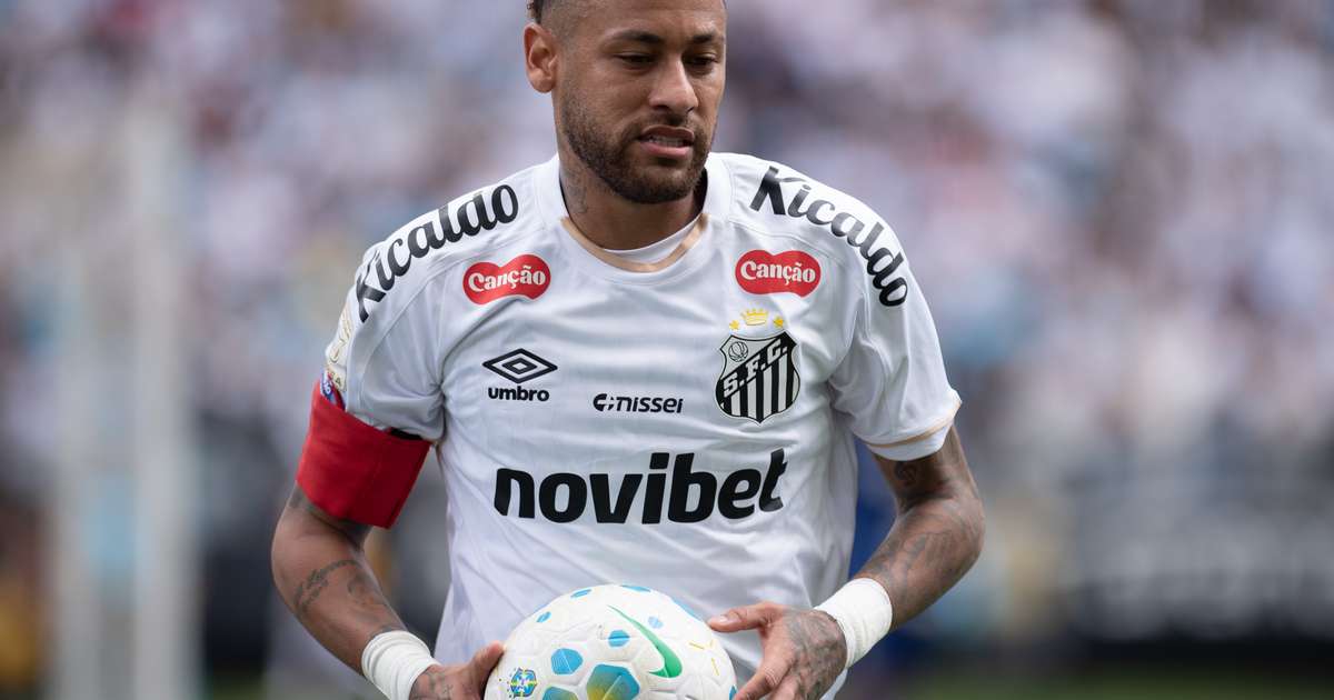 Neymar desfalca o Santos em jogos decisivos antes da Copa do Mundo 2026