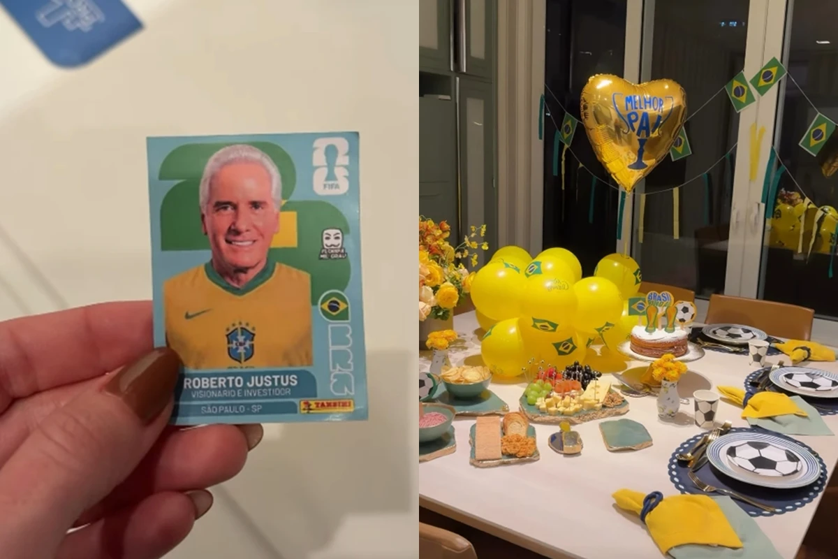 Roberto Justus celebra Copa do Mundo 2026 com festa temática cheia de surpresas