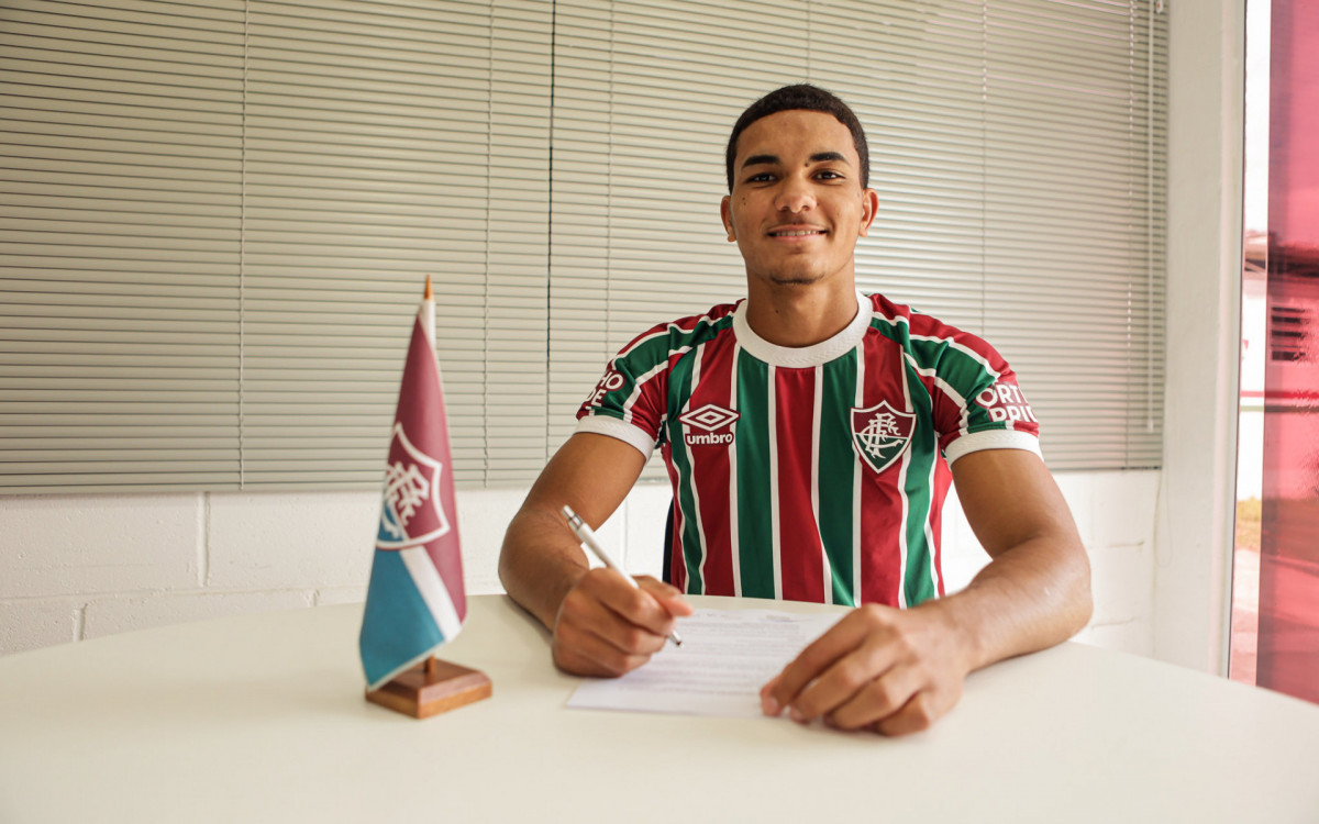 Fluminense mira compra definitiva de Andrey, promessa do sub-17 emprestado pelo Nova Iguaçu