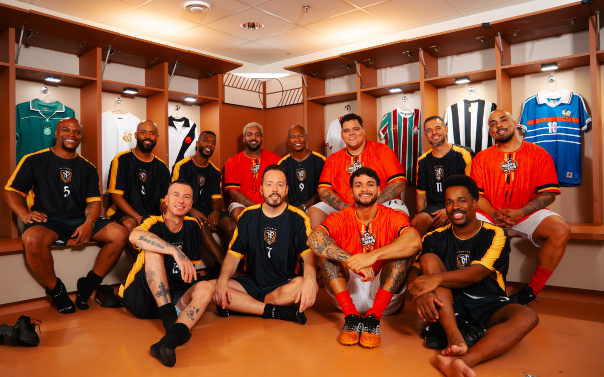 Turma do Pagode lança projeto que celebra a paixão pelo futebol e samba
