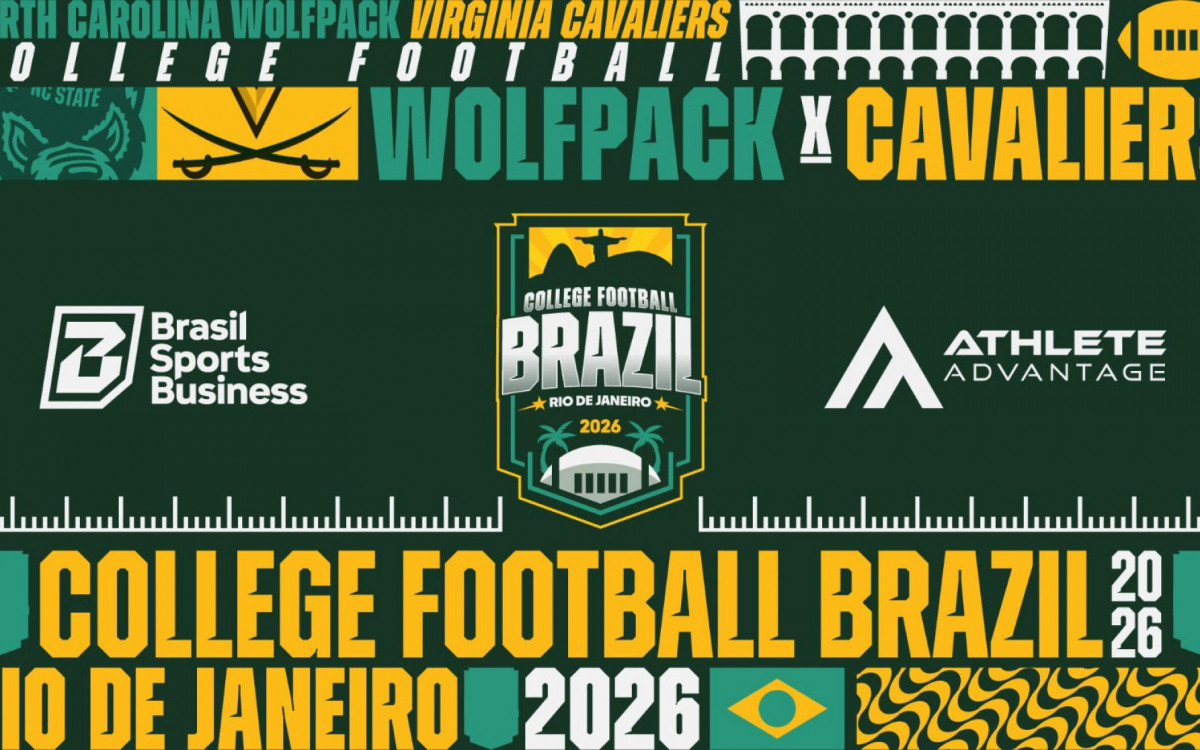 Jogo de futebol americano entre Virginia Cavaliers e NC State é cancelado no Rio