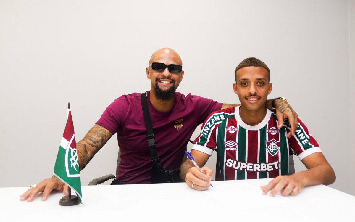 Fluminense encaminha renovação de contrato de Davi Melo, filho de Felipe Melo
