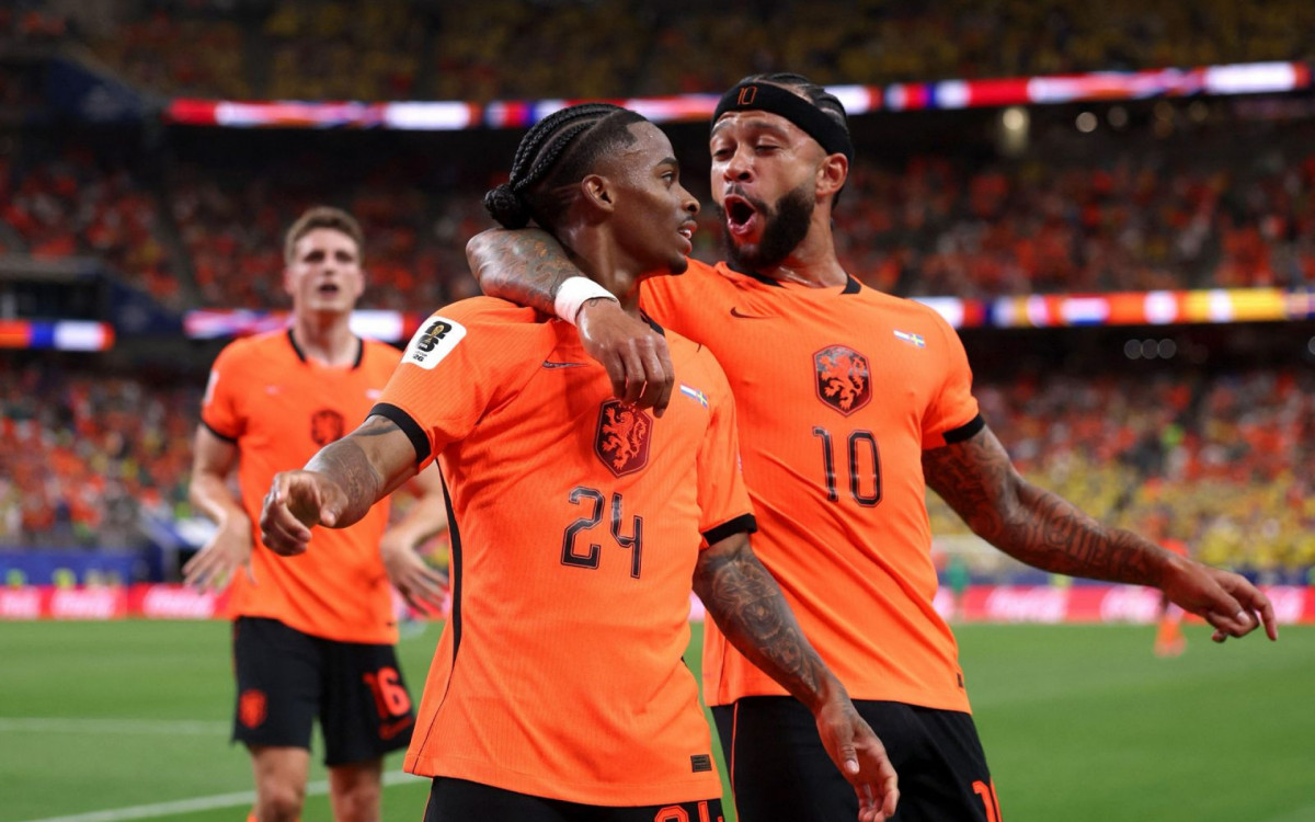 Holanda atropela Suécia com show de Memphis Depay e Summerville na Copa do Mundo 2026
