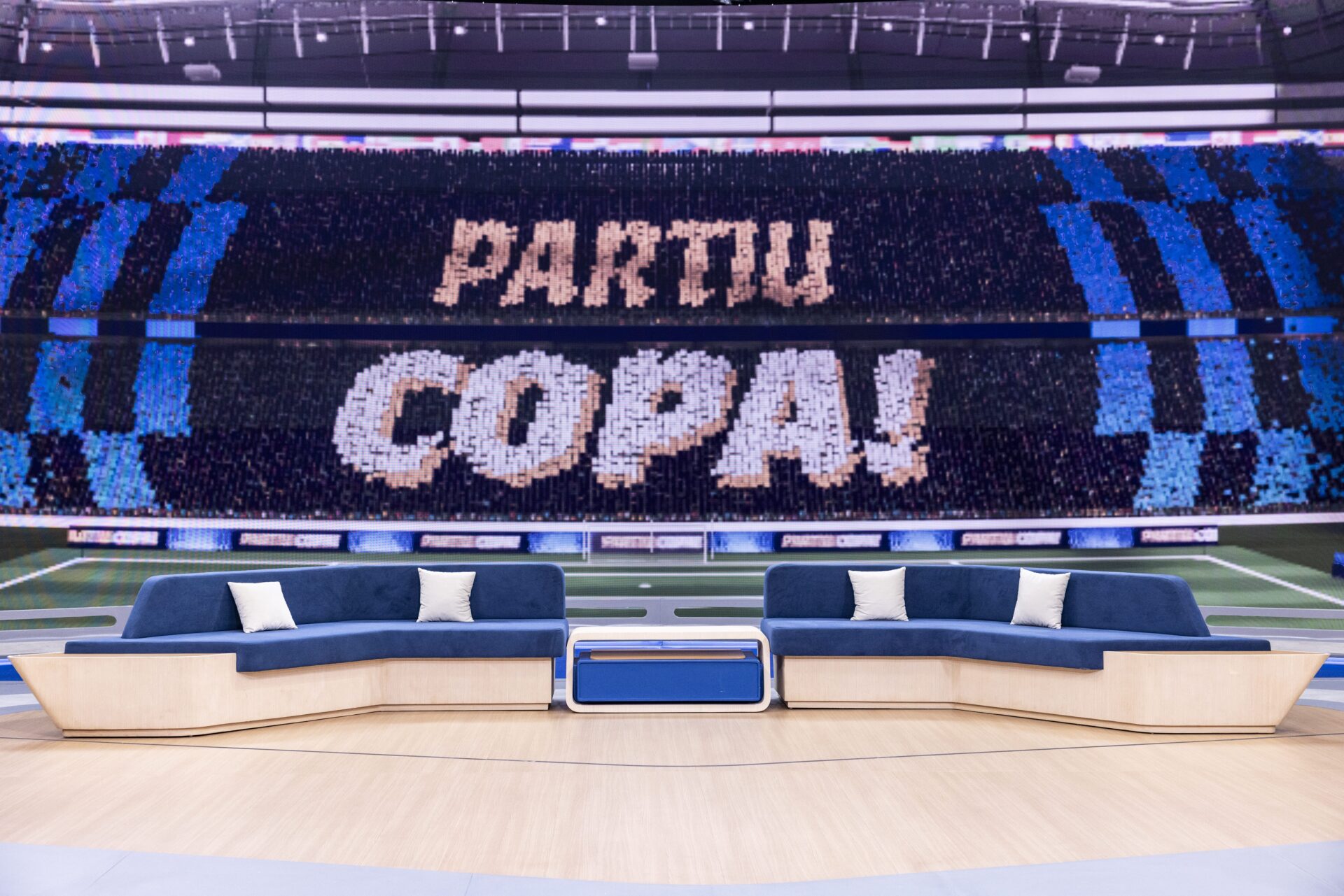 Globo prepara estúdio virtual inovador para Copa do Mundo 2026