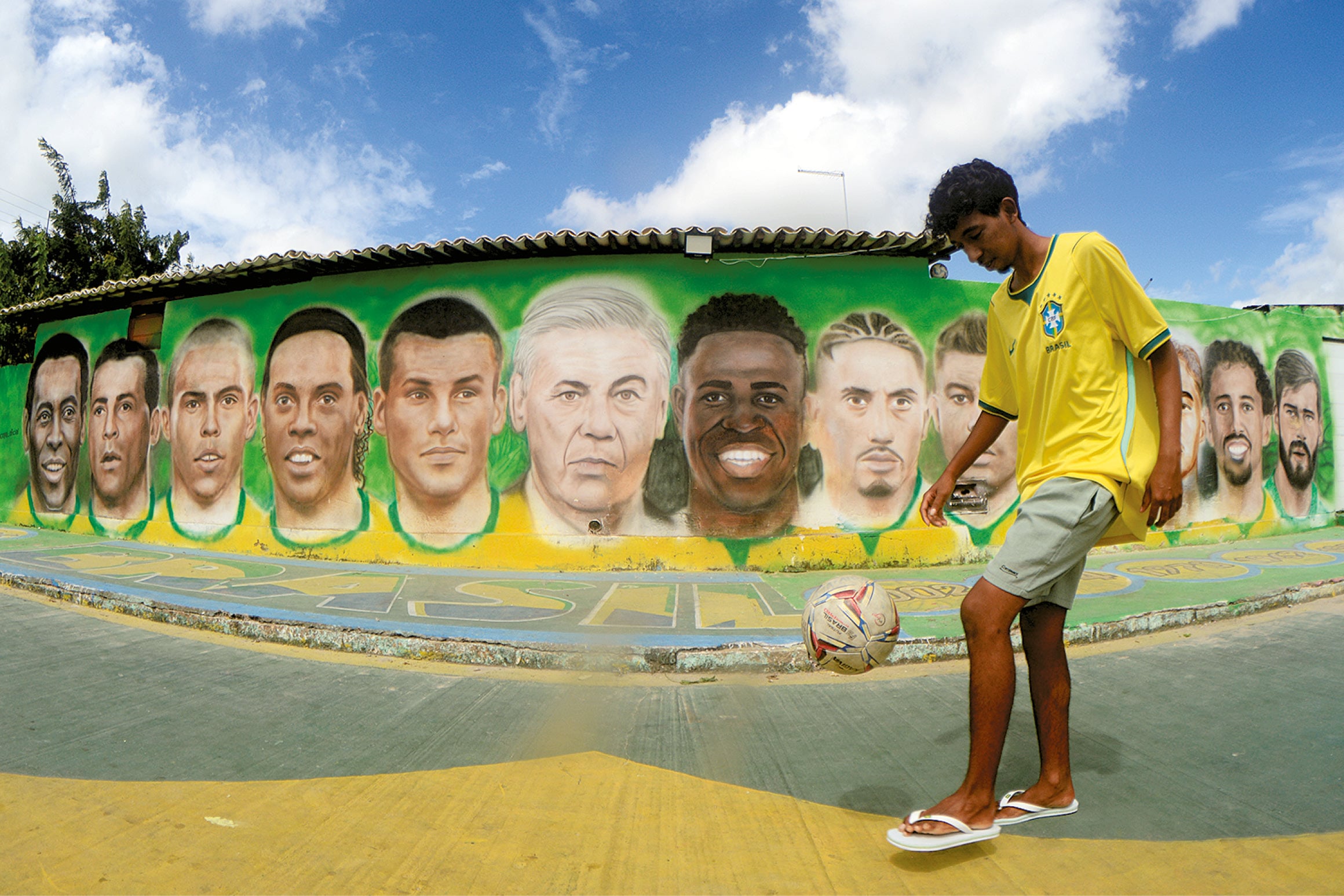 Rua da Copa em Macaíba se transforma em ponto de encontro para torcedores da Copa do Mundo 2026