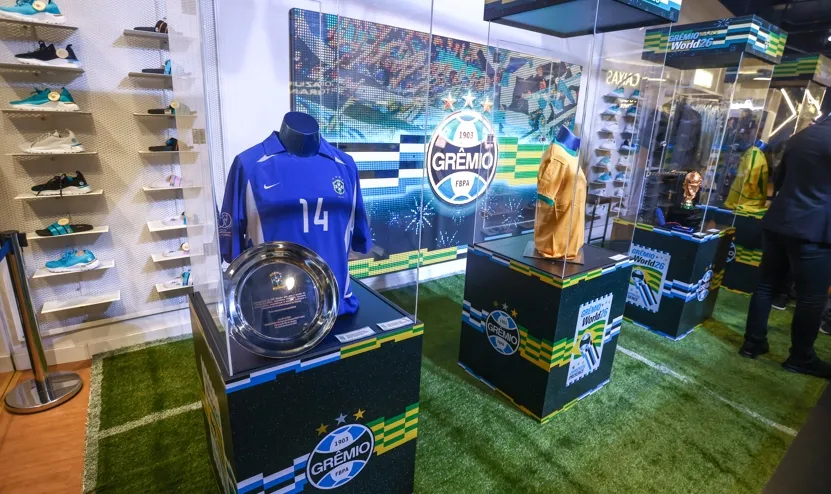 Grêmio inaugura exposição exclusiva com relíquias de seus ídolos em Copas do Mundo