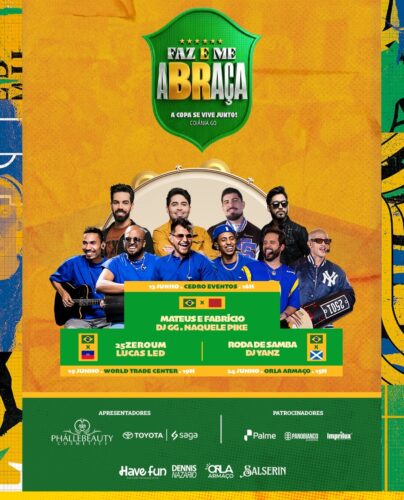 Goiânia se prepara para festa da Copa 2026 com evento que une futebol, música e muita emoção