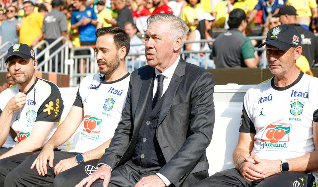 Ancelotti já tem ideia da escalação do Brasil para estreia na Copa do Mundo