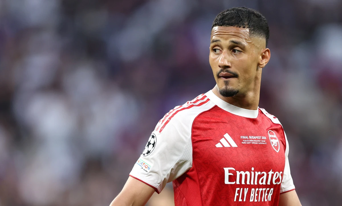 Saliba vira dúvida para a Copa do Mundo após lesão nas costas na final da Champions