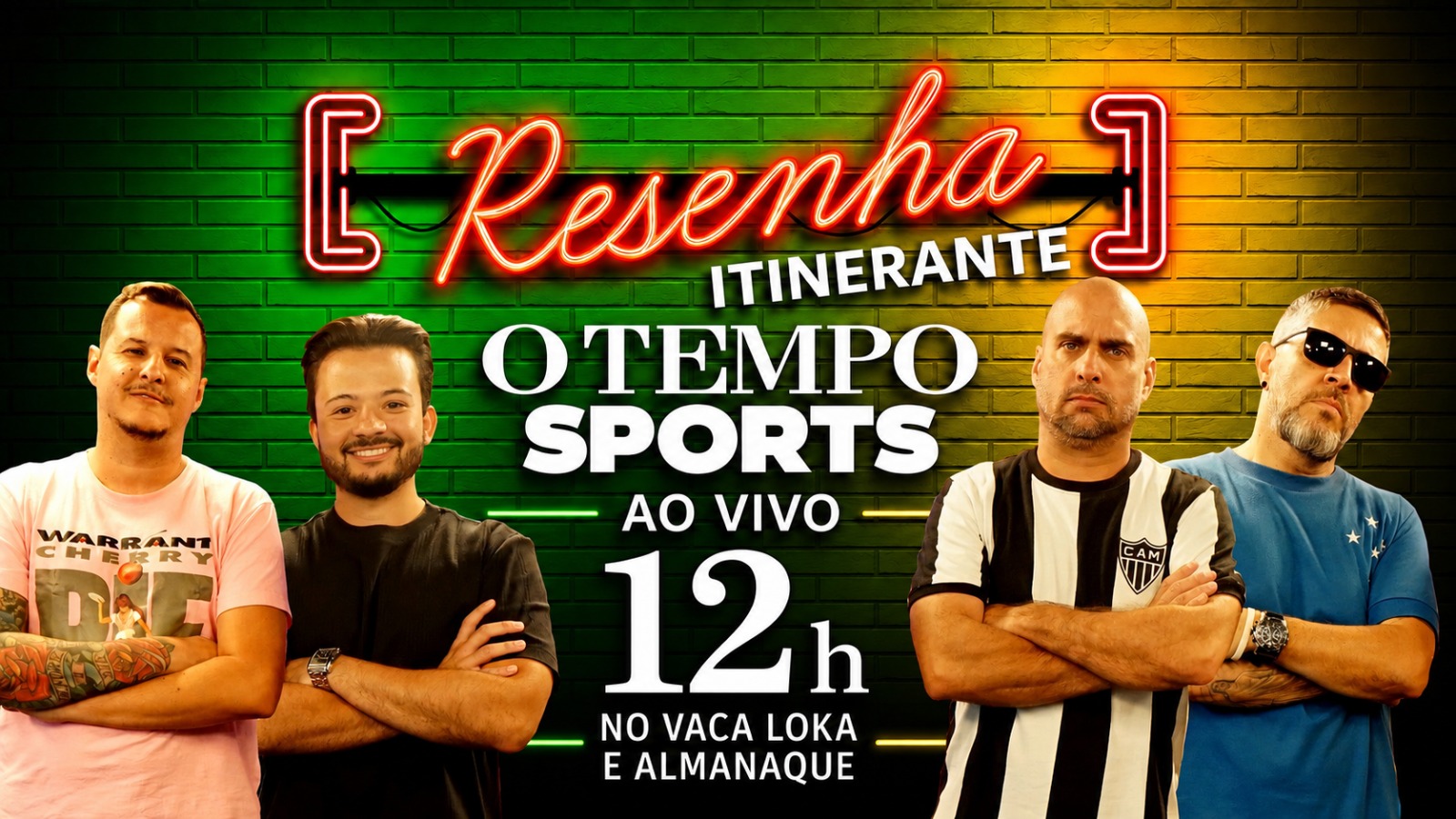 Resenha O TEMPO Sports esquenta Belo Horizonte com debate sobre Brasil na Copa