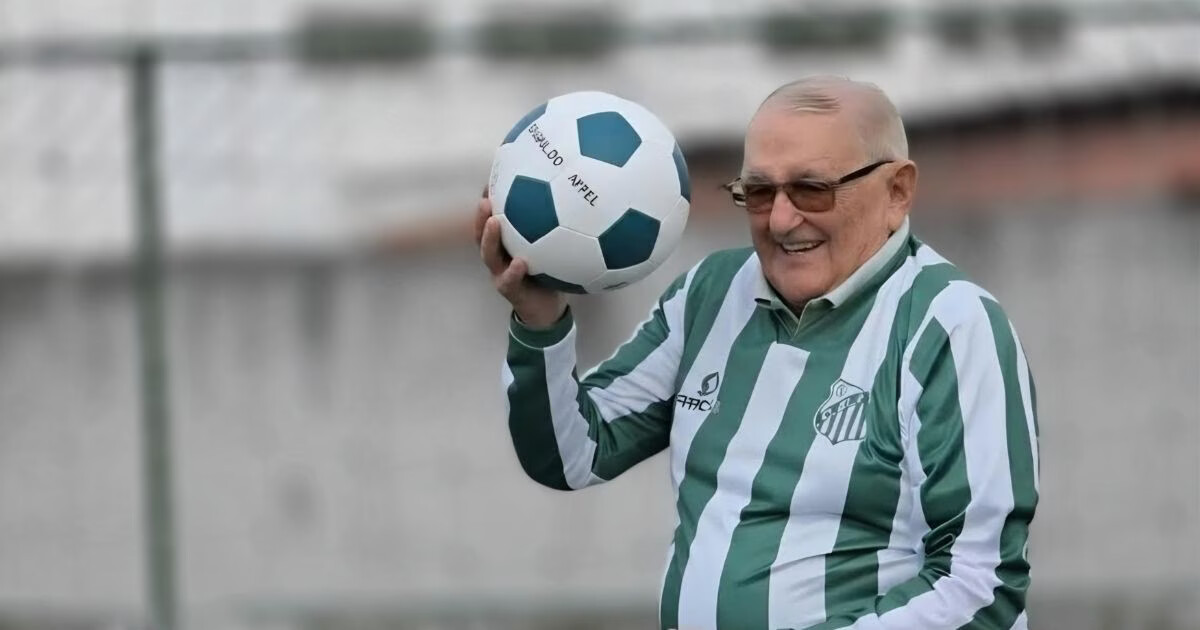 Oswaldo Appel celebra 101 anos e deixa legado inesquecível no futebol de Brusque