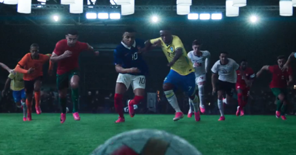 Nike surpreende com comercial da Copa reunindo craques e celebridades de várias áreas