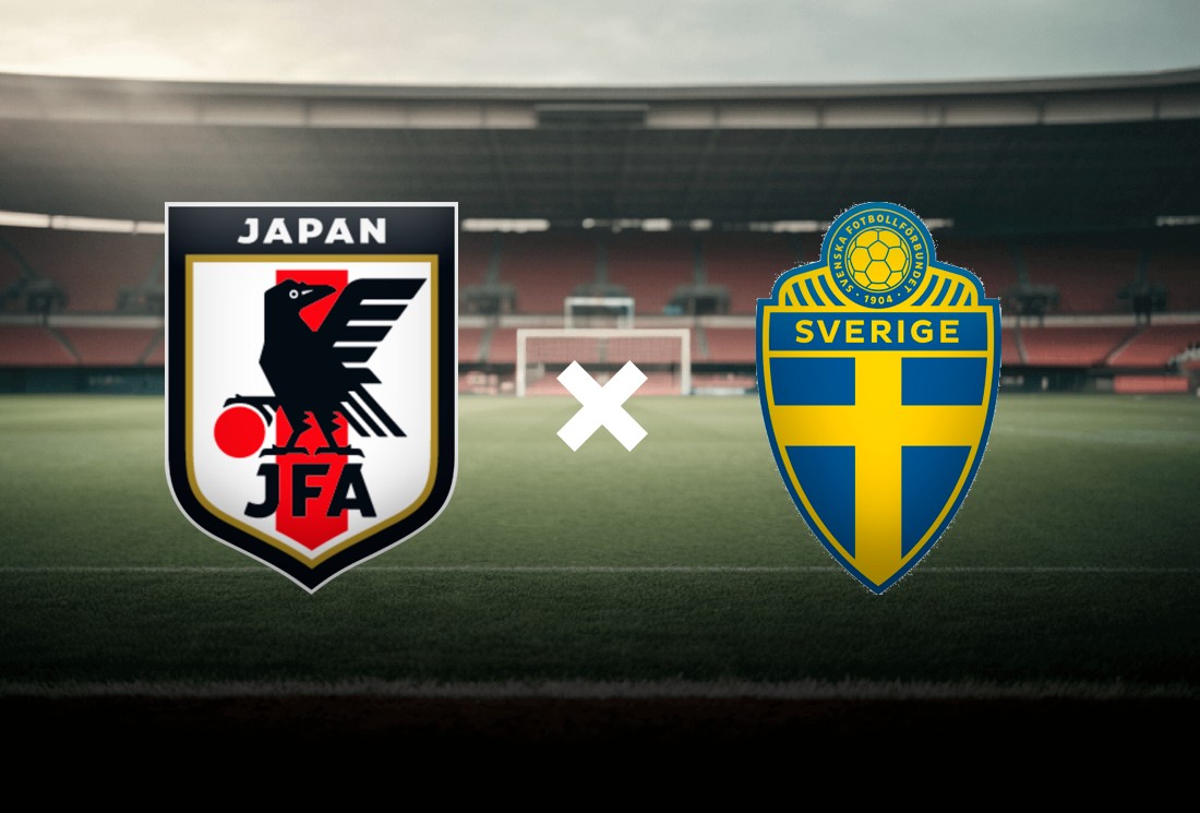Japão e Suécia duelam por vaga na próxima fase da Copa do Mundo 2026