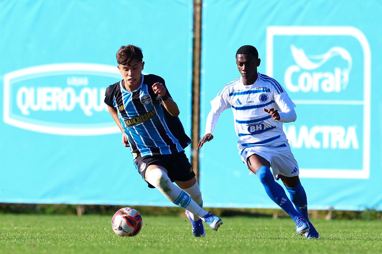 Cruzeiro Sub-17 sofre virada e perde para Grêmio no Brasileiro