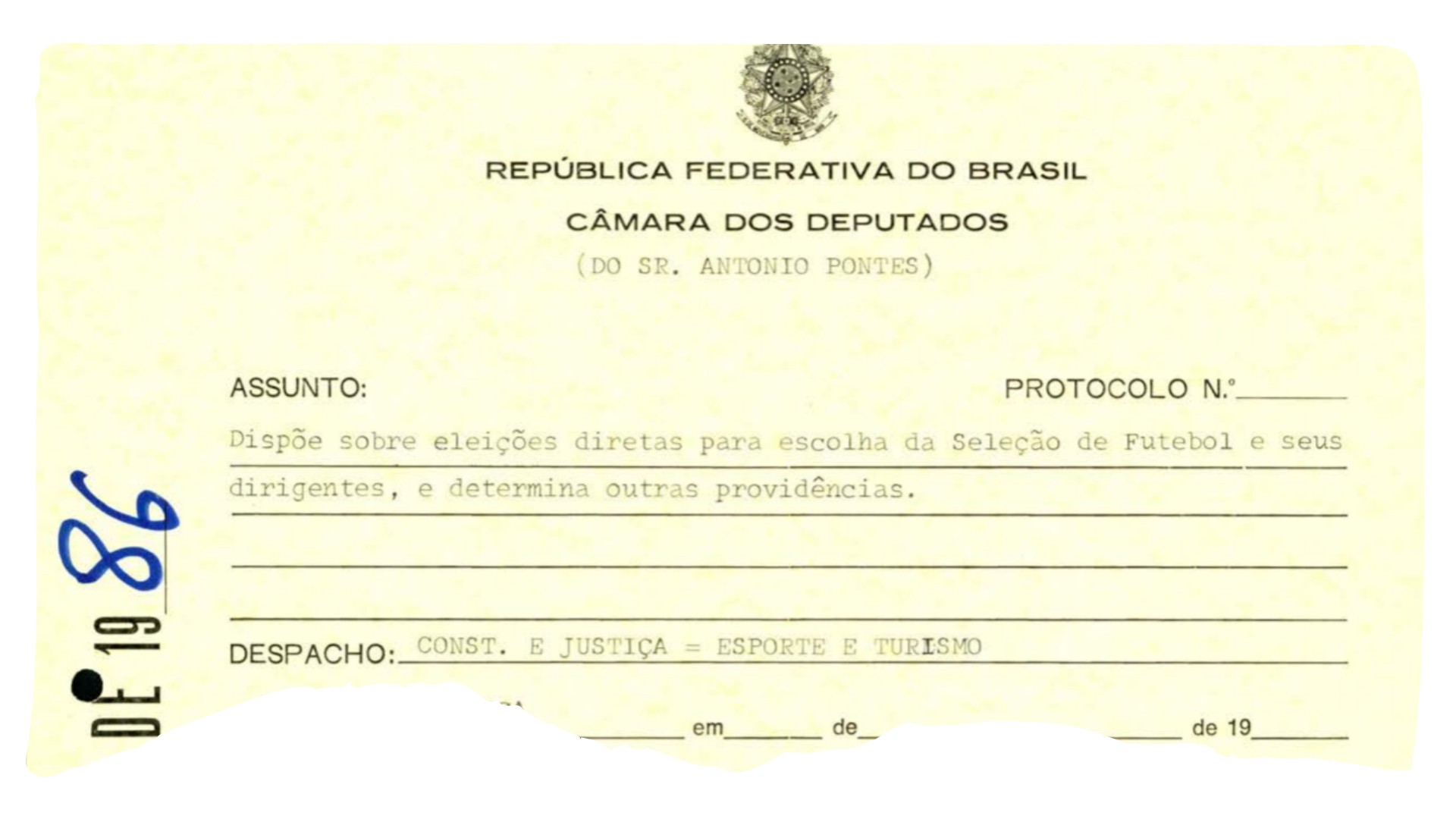 Futebol no Congresso: Mais de 500 Projetos Tentam Mudar o Jogo desde 1947