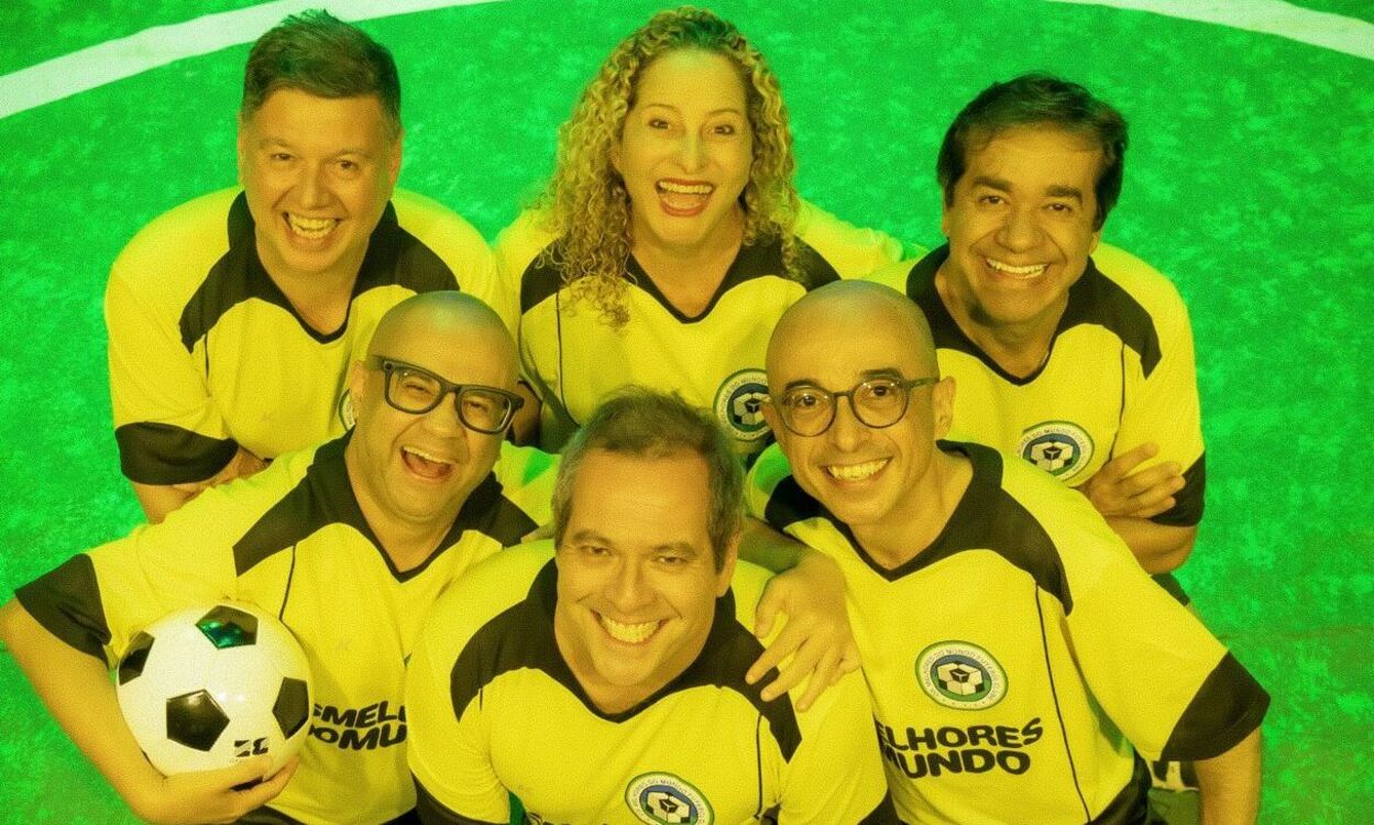 “Os Melhores do Mundo Futebol Clube” chegam a Belo Horizonte com humor e paixão pelo futebol