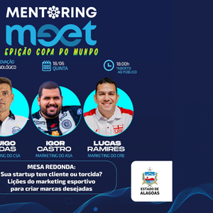 Mentoring Team promove encontro sobre marketing esportivo com foco na Copa do Mundo