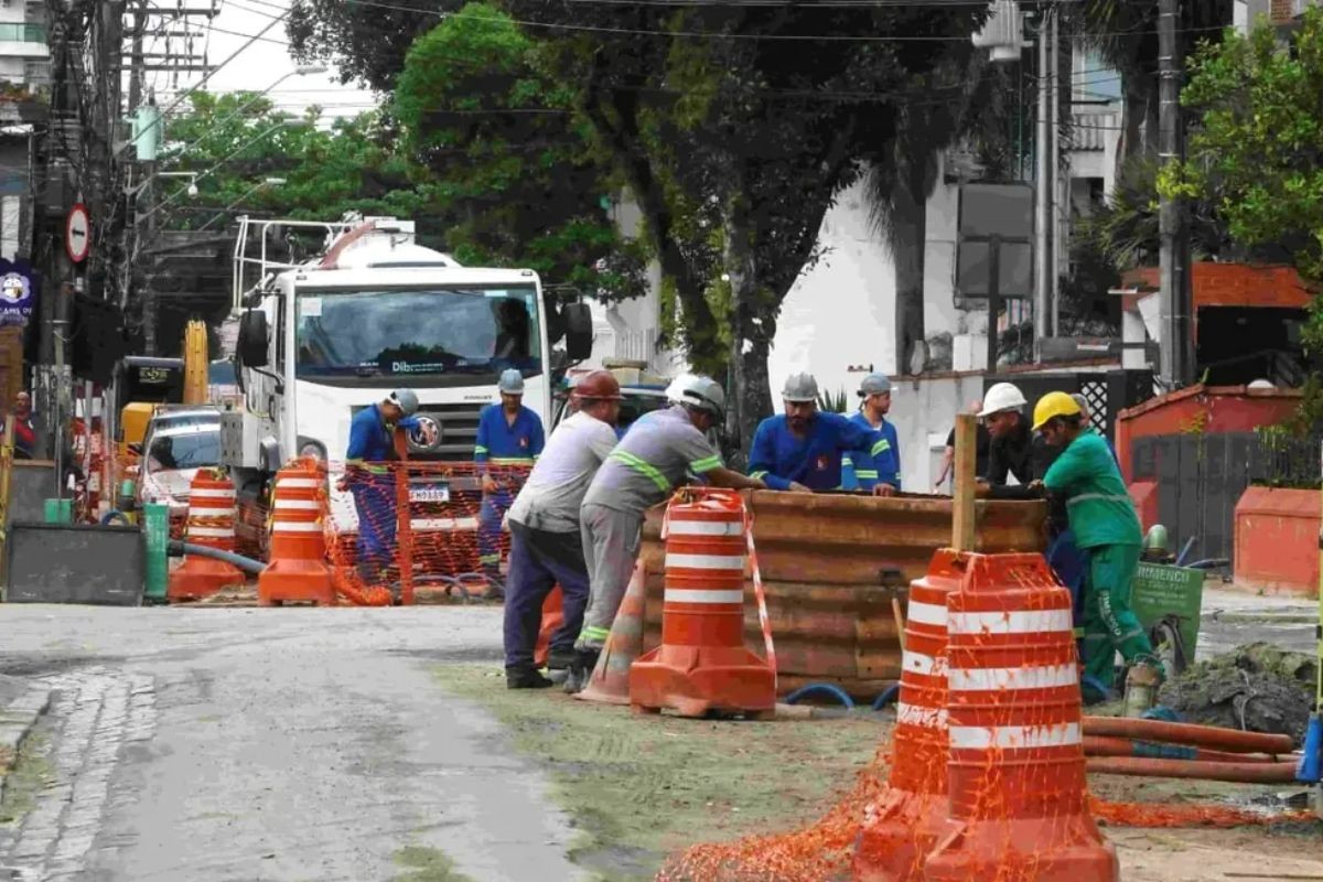 Interdições em Cubatão, Santos e Guarujá afetam trânsito até domingo por obras de saneamento