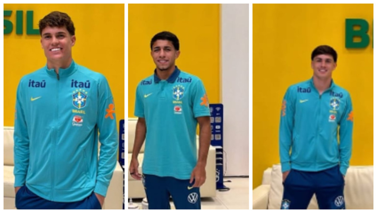Seleção Brasileira Sub-20 parte para amistosos no Chile com trio de mineiros