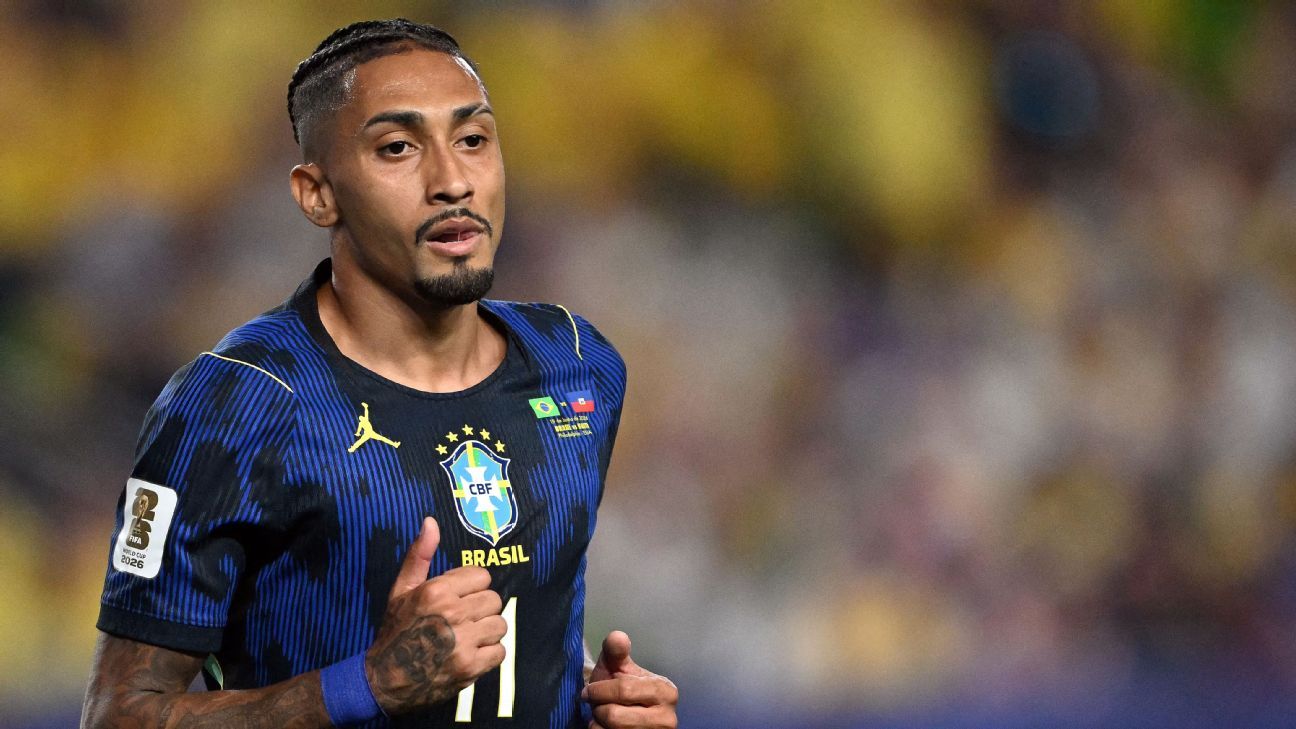 Raphinha mira recuperação rápida para brilhar na Copa do Mundo 2026