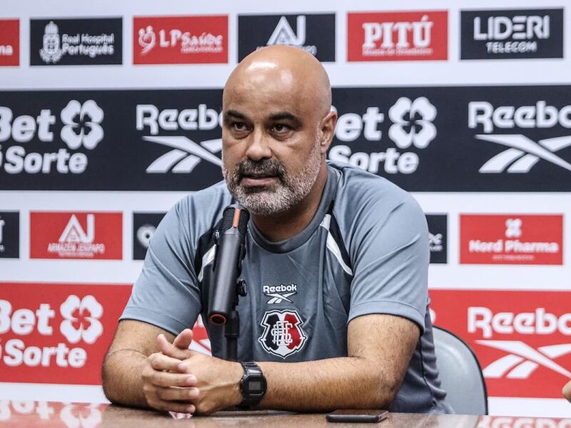 Cristian de Souza assume erros após derrota do Santa Cruz para o Ypiranga-RS