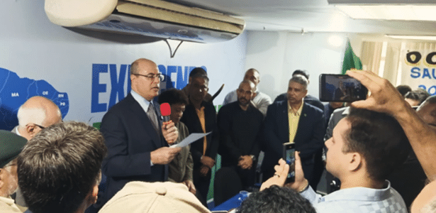 Witzel volta à cena política com discurso forte e foco em segurança no Rio