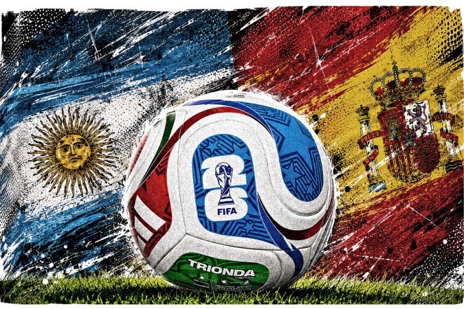 Argentina e Espanha decidem a Copa do Mundo: um duelo que promete entrar para a história – imagem do artigo