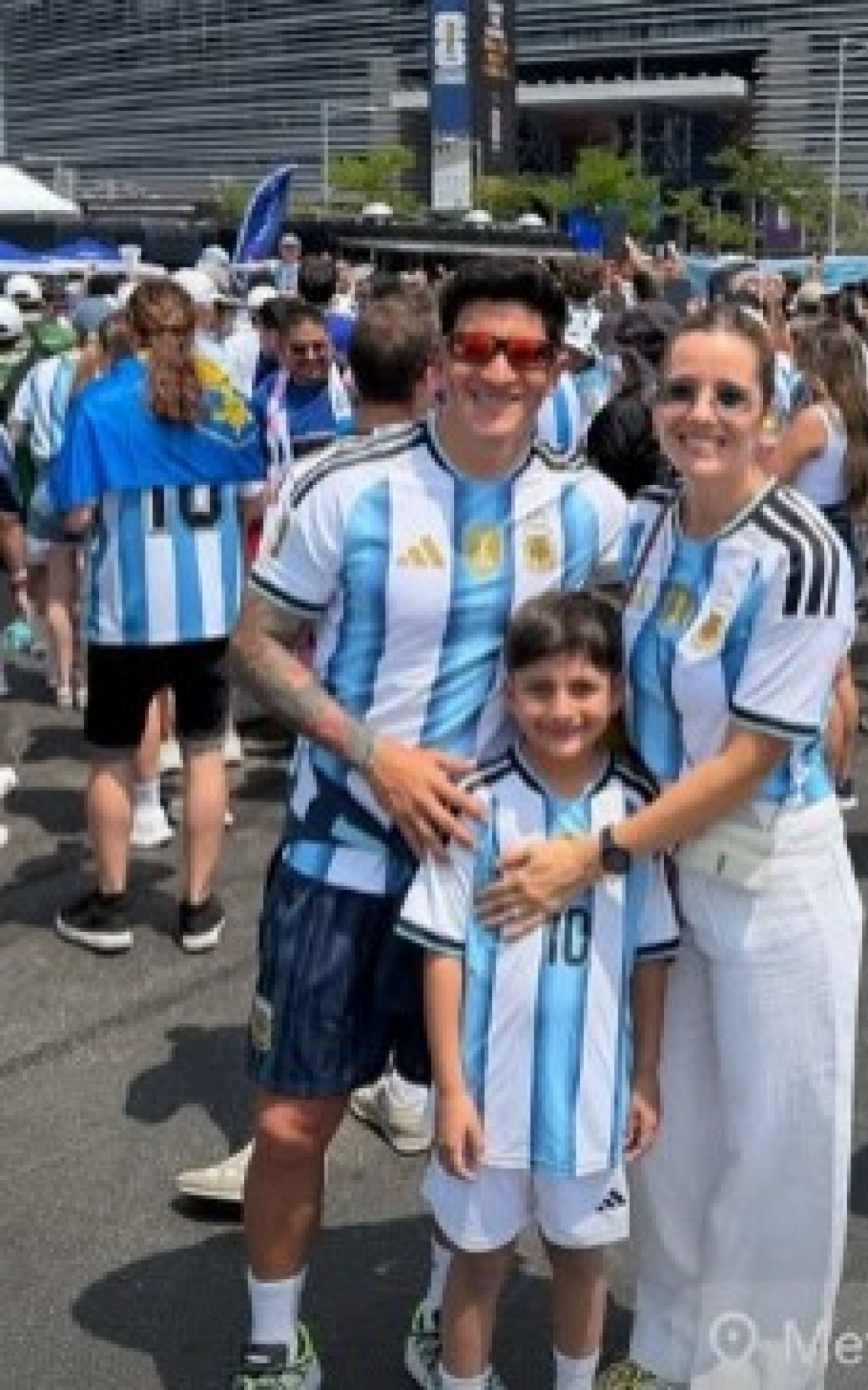Germán Cano curte final da Copa do Mundo nos Estados Unidos ao lado da família – imagem do artigo