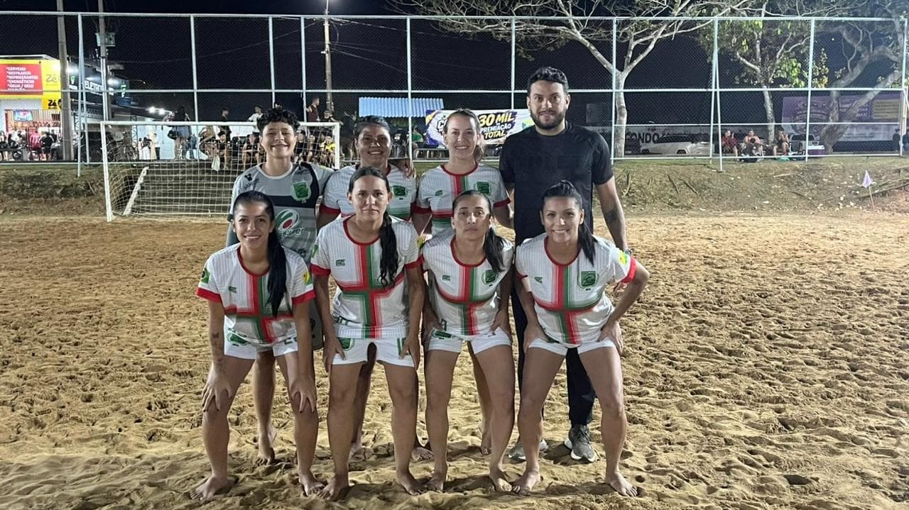 Semifinais do Copão de Futebol de Areia Feminino prometem emoções nesta quarta